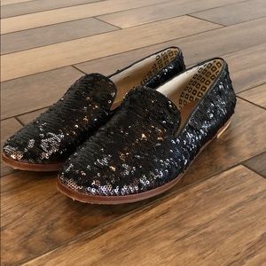 Matt Bernson sequin loafers